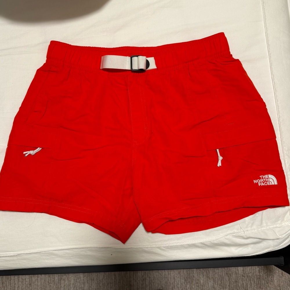 The North Face Red Swim Trunks